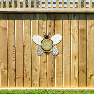 Bee Thermometer Wall Décor – A Buzz-Worthy Addition to Your Outdoor Space - 54579