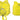 Hungry Frog Swim Vest - Yellow vest with Smiling Frog on front. Shown front view and back view