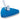 Triangle Vinyl Liner Vacuum Blue with white bristles on bottom and white plastic handle - hose and pole sold separately.