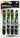 Active Xtreme Dive Sticks  4pk, with fun designs.  2 red, yellow, black and white. 2 green, blue, black and white