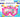 Childs Swim Mask Pink with Unicorns