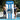 Dallas Mavericks NBA Giant Mattress - 9' 9" tall Shown with a man and a woman standing next to it for scale.