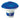 Blue and White 7" Chlorine Dispenser for 3" tabs