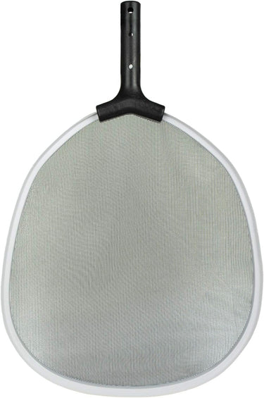 White with Black handle and net - Heavy-duty leaf skimmer. extra-strength handle, maximum-wear nylon mesh net, reinforced support bracket, heavy-duty aluminum inner frame and mar-proof frame.