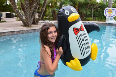 🐧 Floating Penguin Pool Décor – Cool, Classy, and Ready to Make a Splash! ❄️💦 - 81435