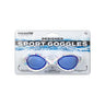 Sport Goggles with fun polka dots frame and blue tined lenses