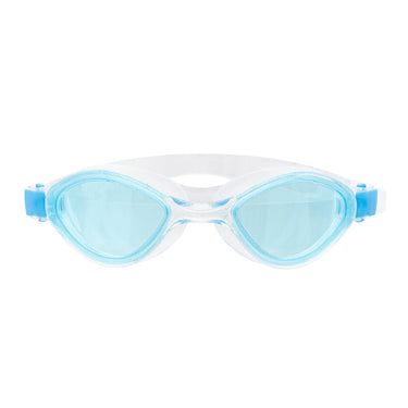 contemporary Sport Goggles with light blue tint on white background