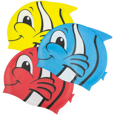 Fish Silicone Swim Cap – Make a Splash in Style! 🐠💦 - 99032 & 99033