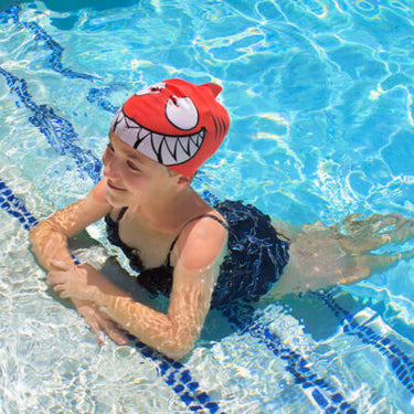 Fish Silicone Swim Cap – Make a Splash in Style! 🐠💦 - 99032 & 99033