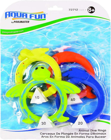 Animal Dive Rings in package