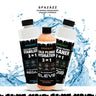 3 bottles of cold plunge products to help maintain a safe and pleasant cold plunge.
