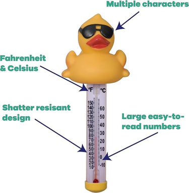 Derby Duck Thermometer with more information