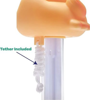 Derby Duck Thermometer with White Tether Included