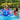 36" Elephant Round Tube floating in water