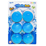 Packaging of Splatter Ballz reusable water balloons with blue balloons and visible brand logo.