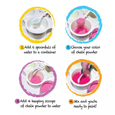 Coconut Sidewalk Chalk Paint Set