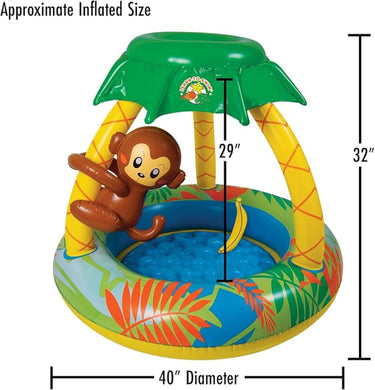 Measurements of Go Bananas Monkey Pool