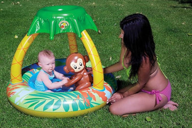 Go Bananas Monkey Pool with Canopy