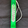 Green thermometer with large print