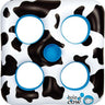 Hole-y Cow Island, cow print