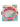 Girls swim mask with a pink fish theme