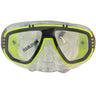Adult Nitro Sport Mask with yellow and black trim around eyes