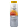 Bottle of Leisure Time Spa Up with yellow lid on white background