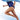 Resistance Belt - lady running in water with belt