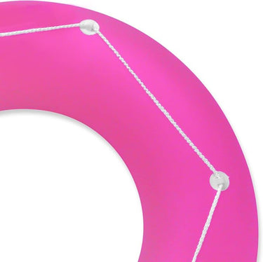 Pink Neon Frost Tube with Tethering Rope
