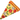Inflatable pizza slice toy with toppings on a white background