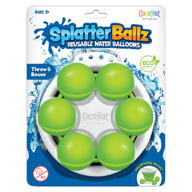 SplatterBallz Reusable Water Balloon Battle Kit
