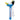 Penguin on a blue float thermometer