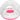 White and Pink Toddler Float with Canopy. Text Love Bug on Board and graphic of mom and baby lady bug front view