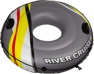 47" River Cruiser Red, Yellow White and Gray Tube