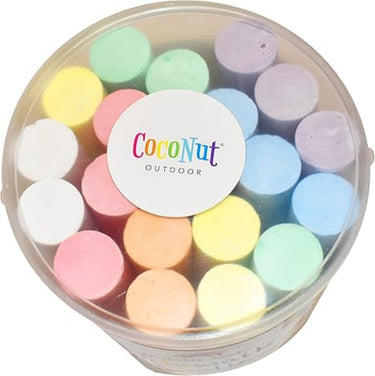 Jumbo Sidewalk Chalk, Overhead Image