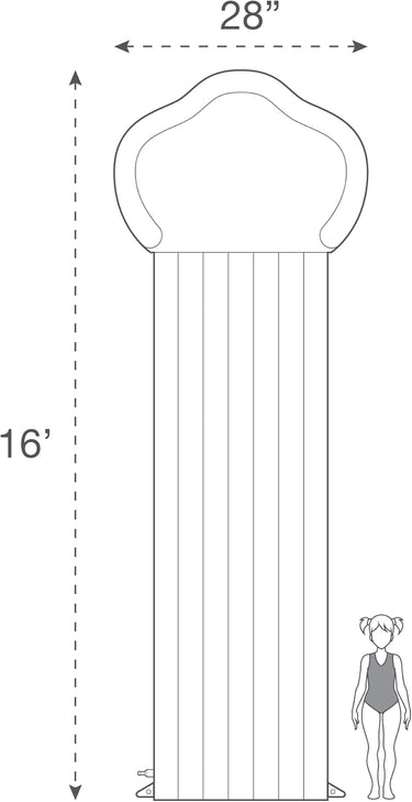 Measurements for Slide & Ride Mat
