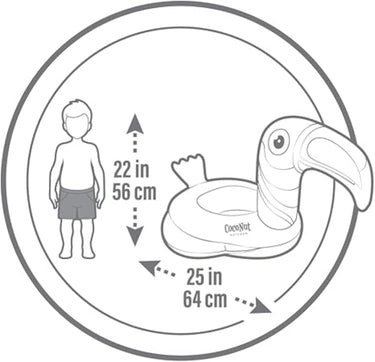 Dimension of float - round 22" tall by 25" diameter