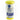 Yellow bottle of 50 spa test strips on a white background.