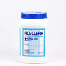 Container of All-Clear Soda Ash on a white background