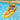 Yellow & Orange Waterbug with Antenna Lounge