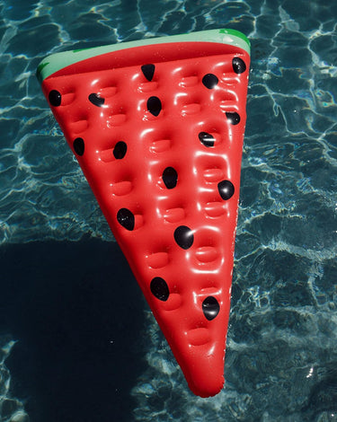 watermelon slice in water