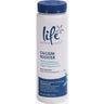 Life Calcium Booster container with blue lid on a white background