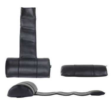 Black Headrest pillow for spas at different angles