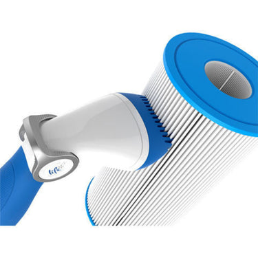 Life water wand pro cleaning a cartridge filter