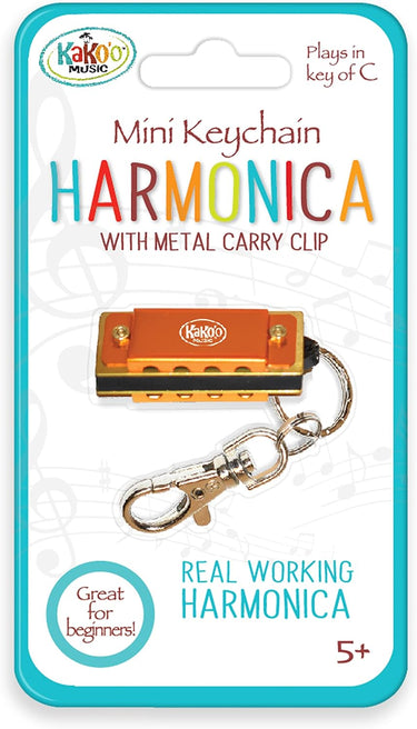 Kako‘o Mini Keychain Harmonica – Pocket-Sized Fun in Every Note!