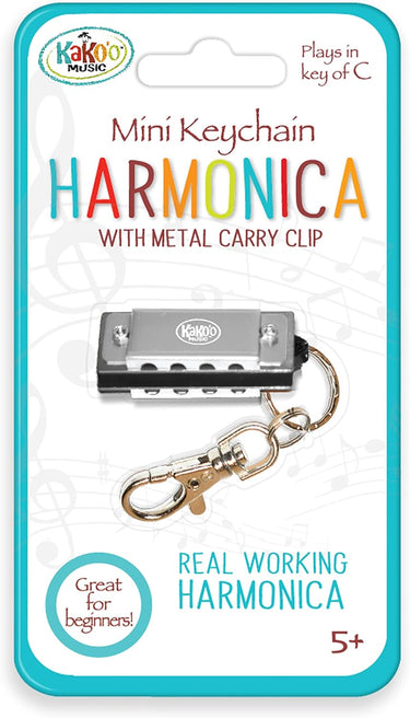 Kako‘o Mini Keychain Harmonica – Pocket-Sized Fun in Every Note!