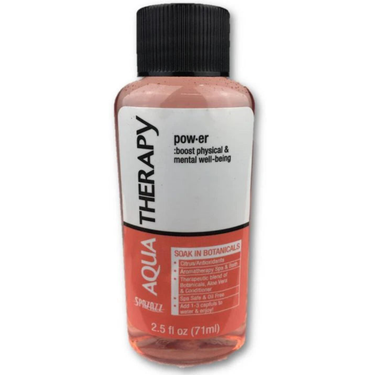 Bottle of Aqua Therapy product on a white background