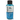 Bottle of Aqua Therapy product with blue liquid and black cap on a white background