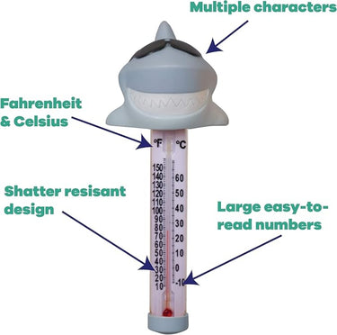 Information related to the Shark Thermometer for pools or spas